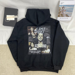 Printed Hooded Sweatshirt