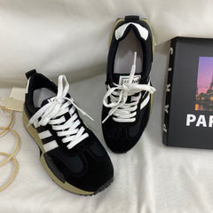 Platform Genuine Leather Sneakers