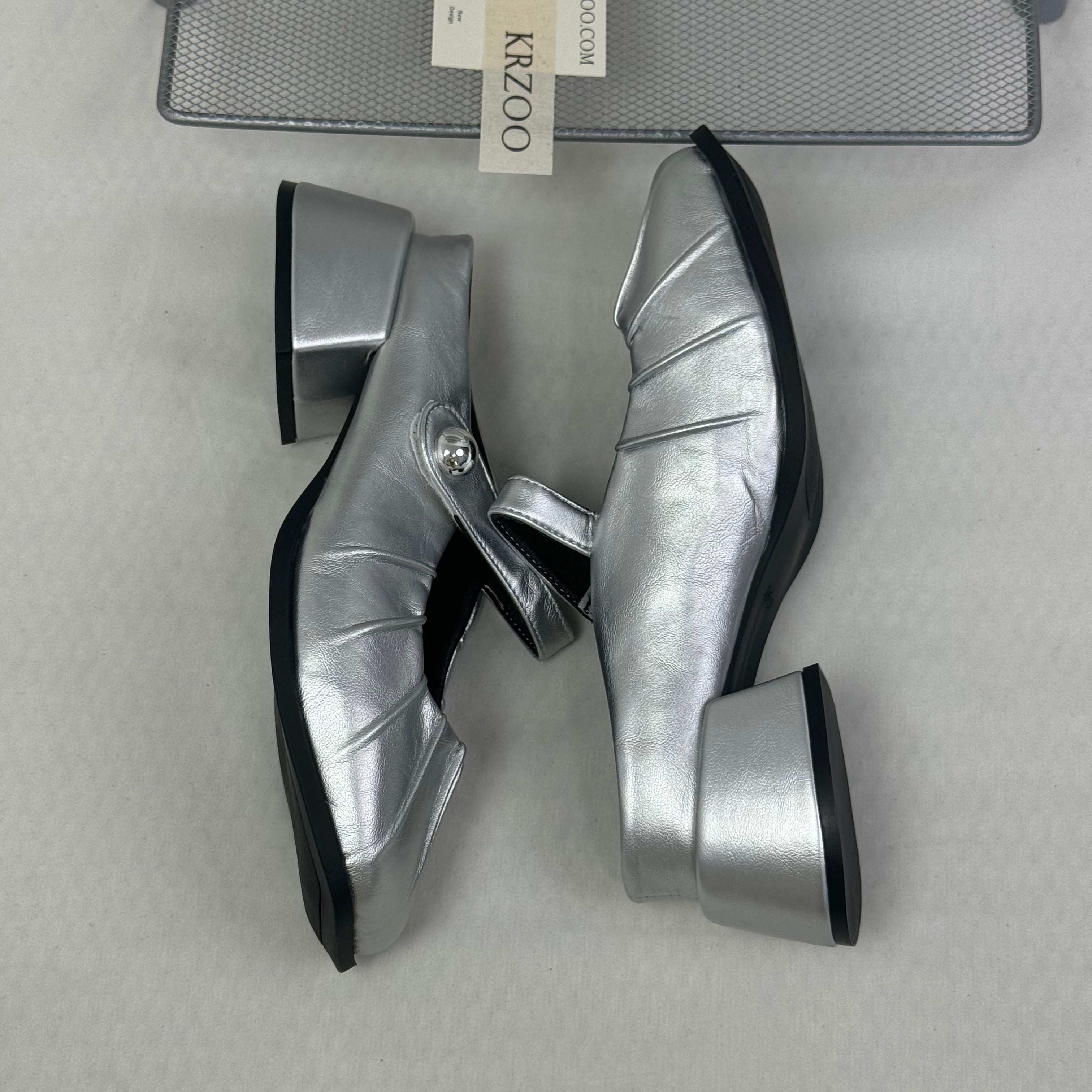 French-style half-toe slippers