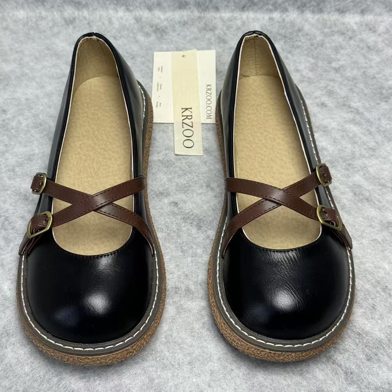 Heeled shoes with thick soles