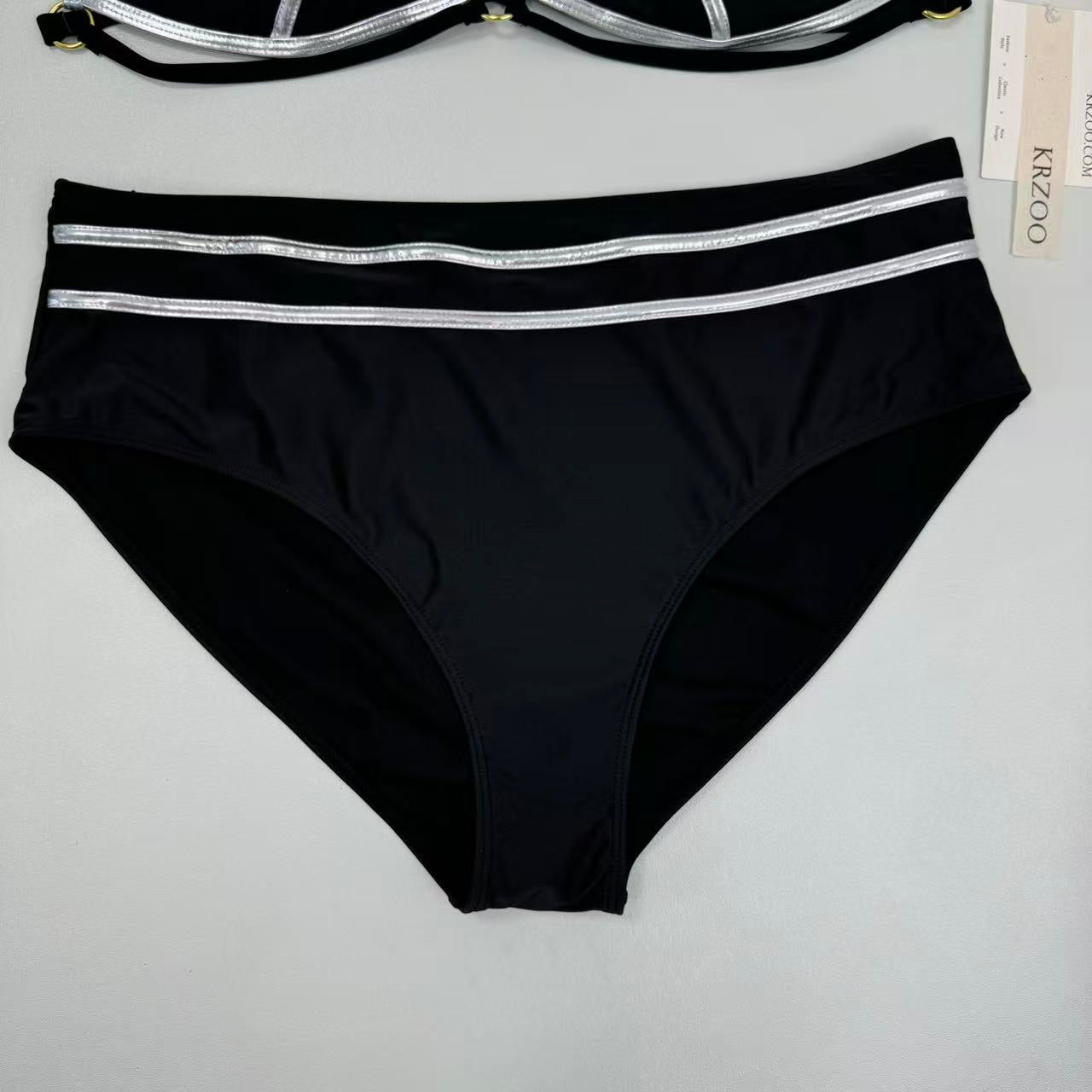 Openwork design beach swimsuit