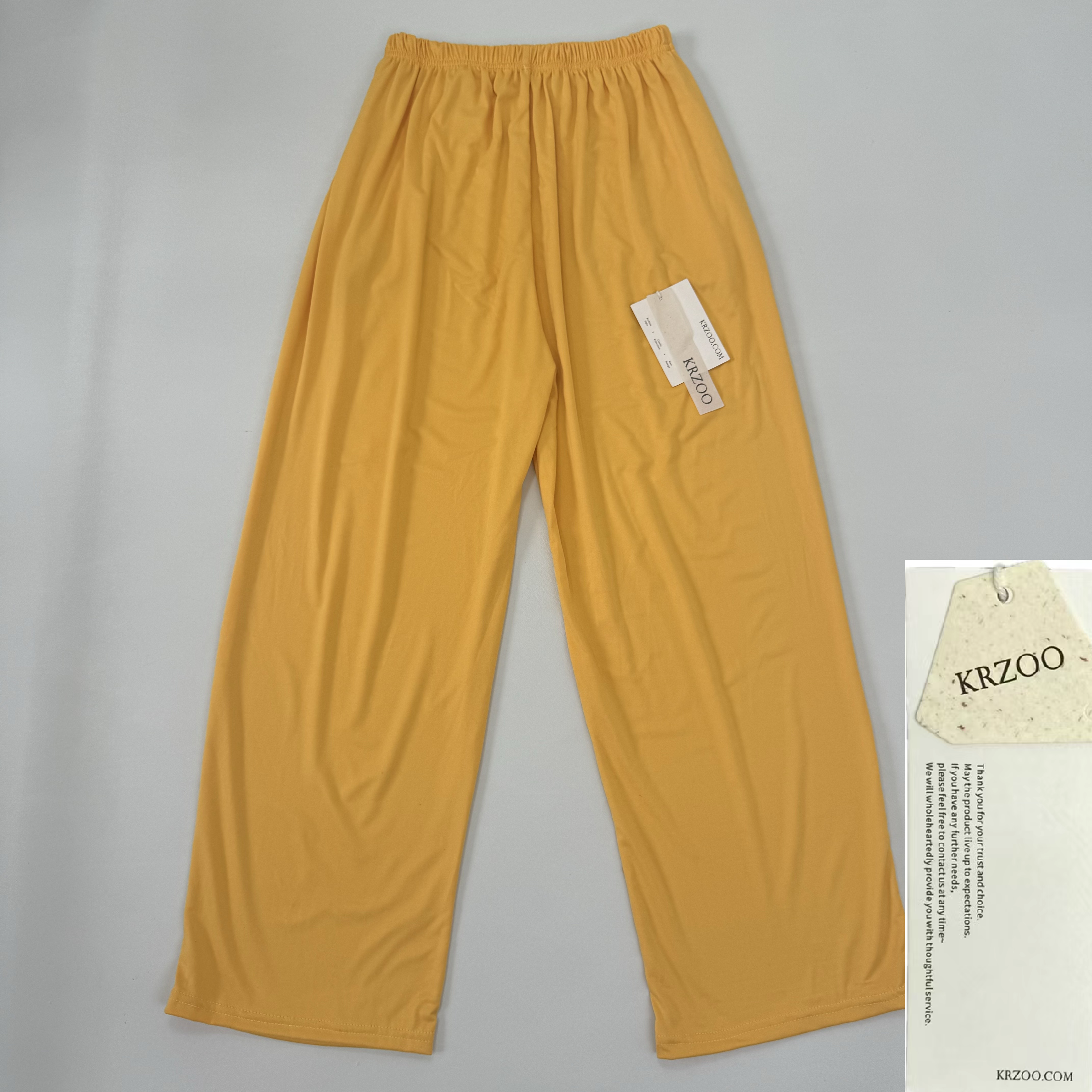 Pure cotton home pants are loose-fitting