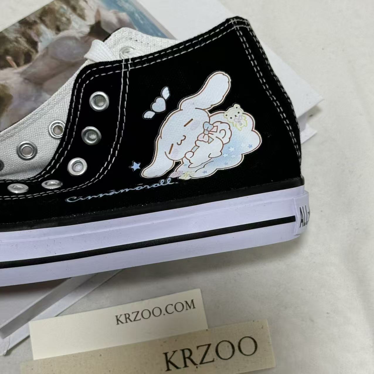 Cartoon-Style Casual Canvas Shoes