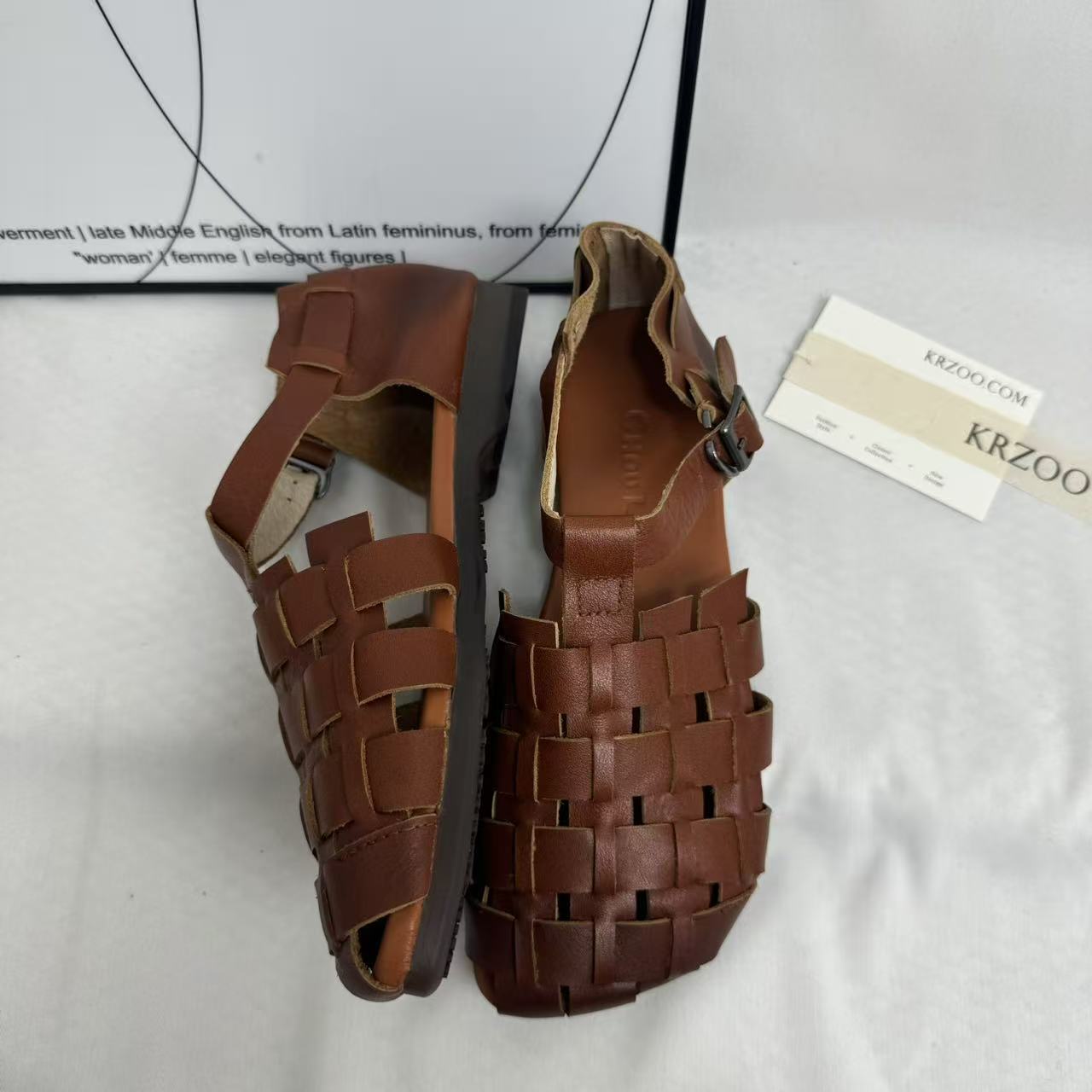 Hand-woven Genuine Leather Shoes