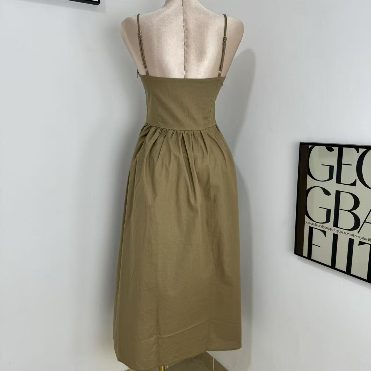 Simple Strappy Maxi Dress