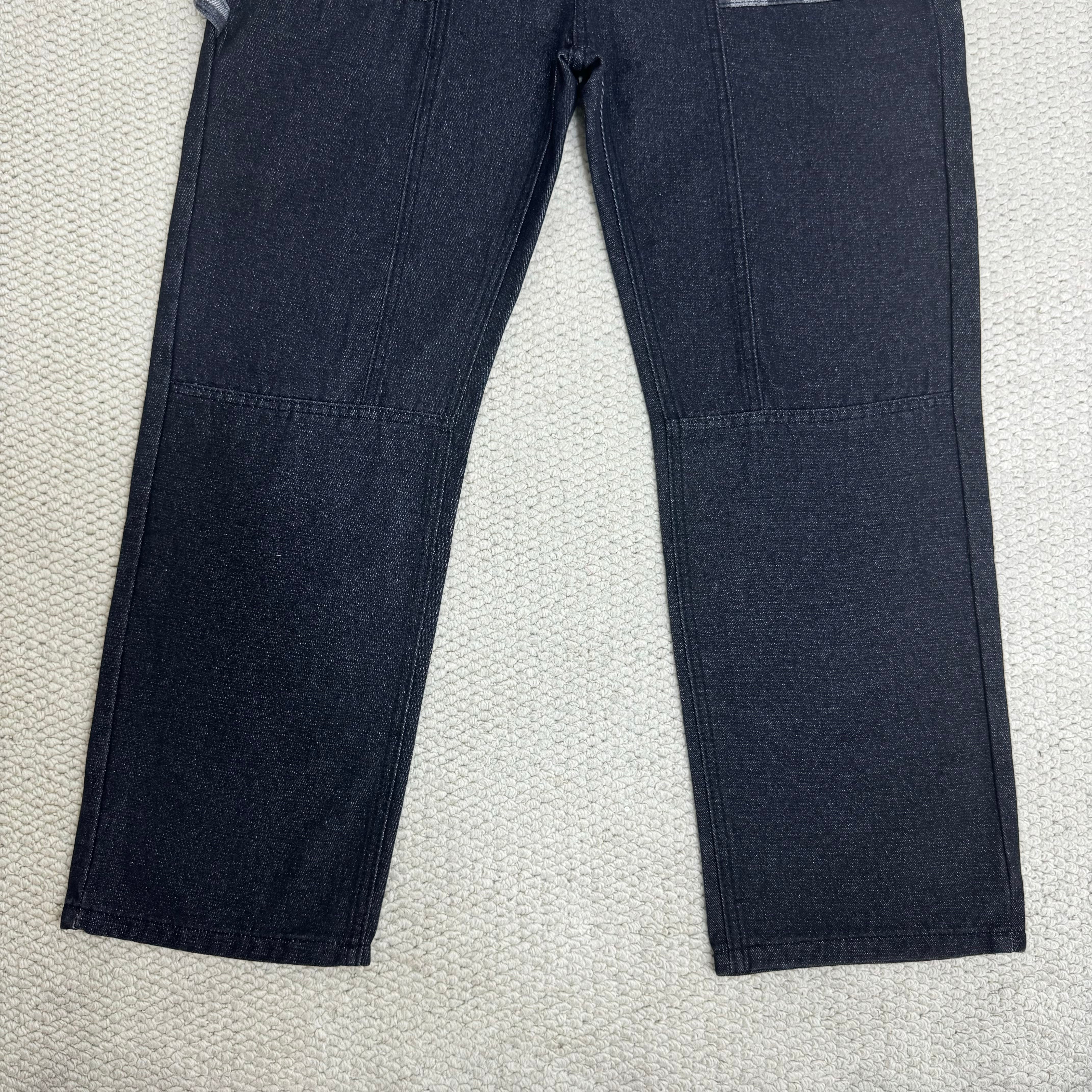 Checkered Patchwork Pocket Pants