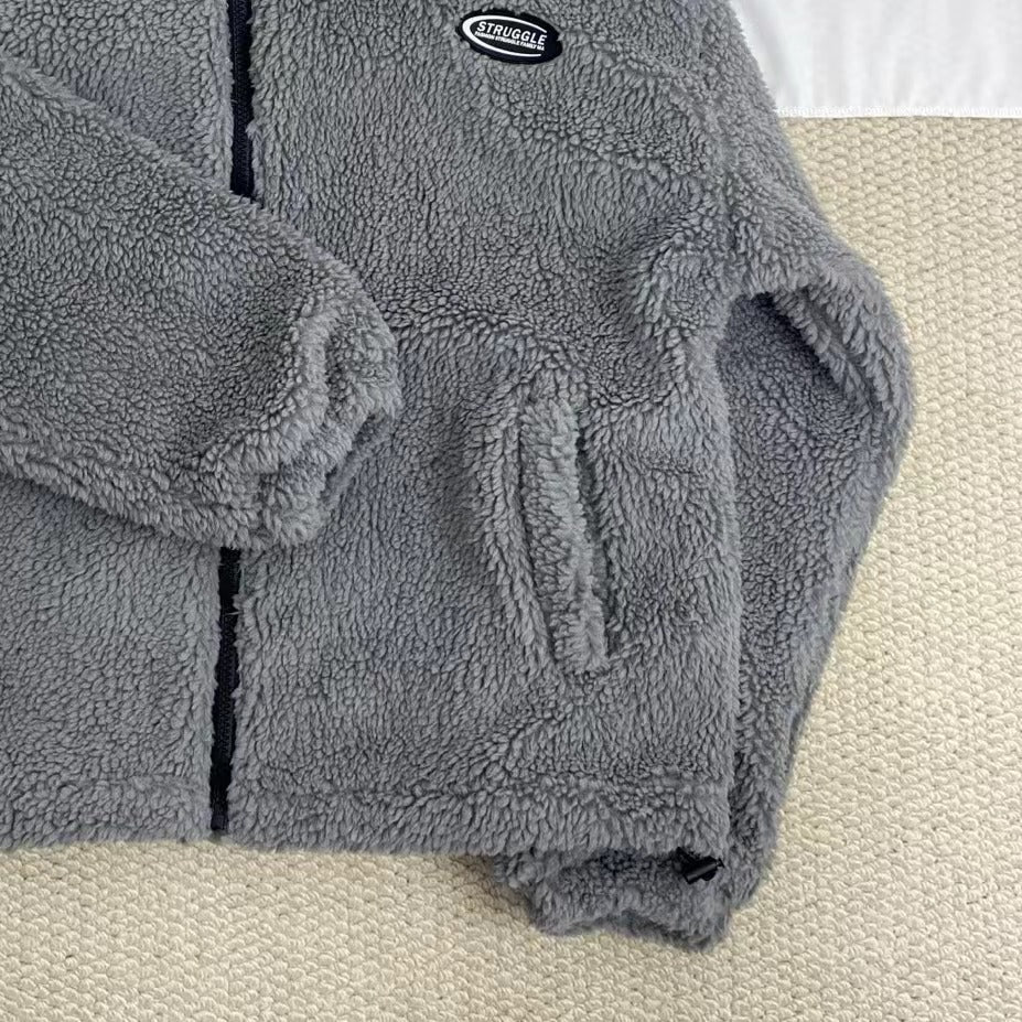Loose Fleece Cotton Jacket