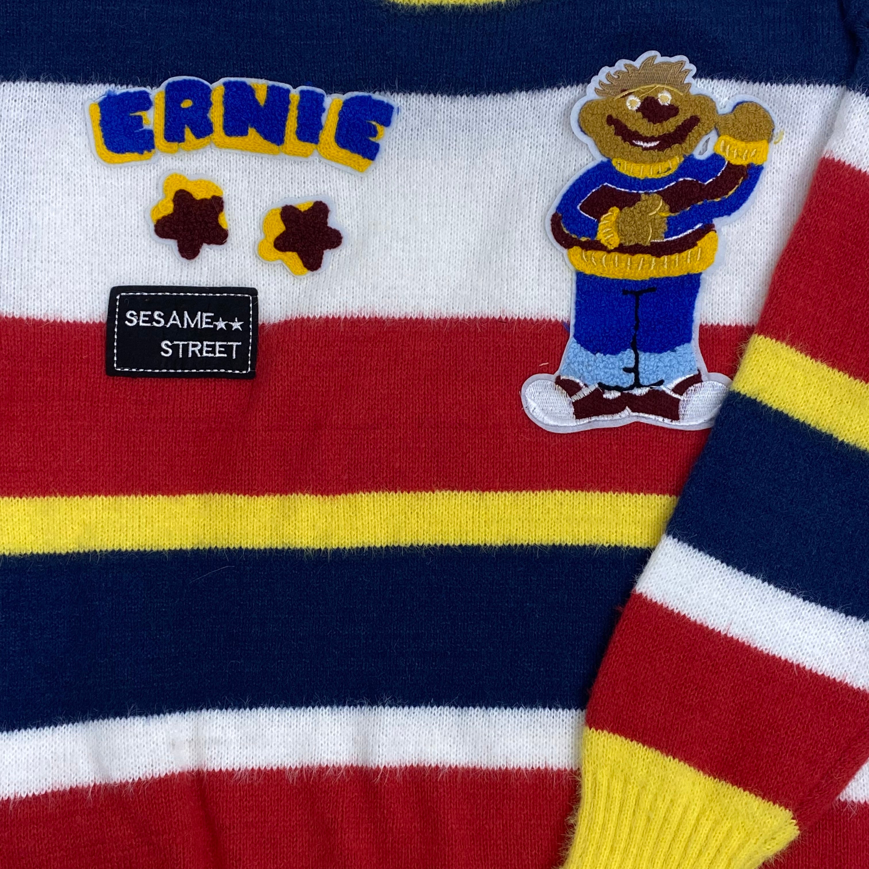 Cartoon Doll Lazy Embroidered Sweater