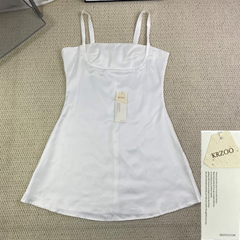 Pure Desire Square-neck A-line Dress