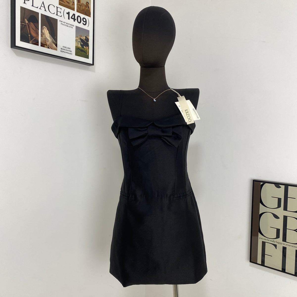 Bow-Tie Strap Dress