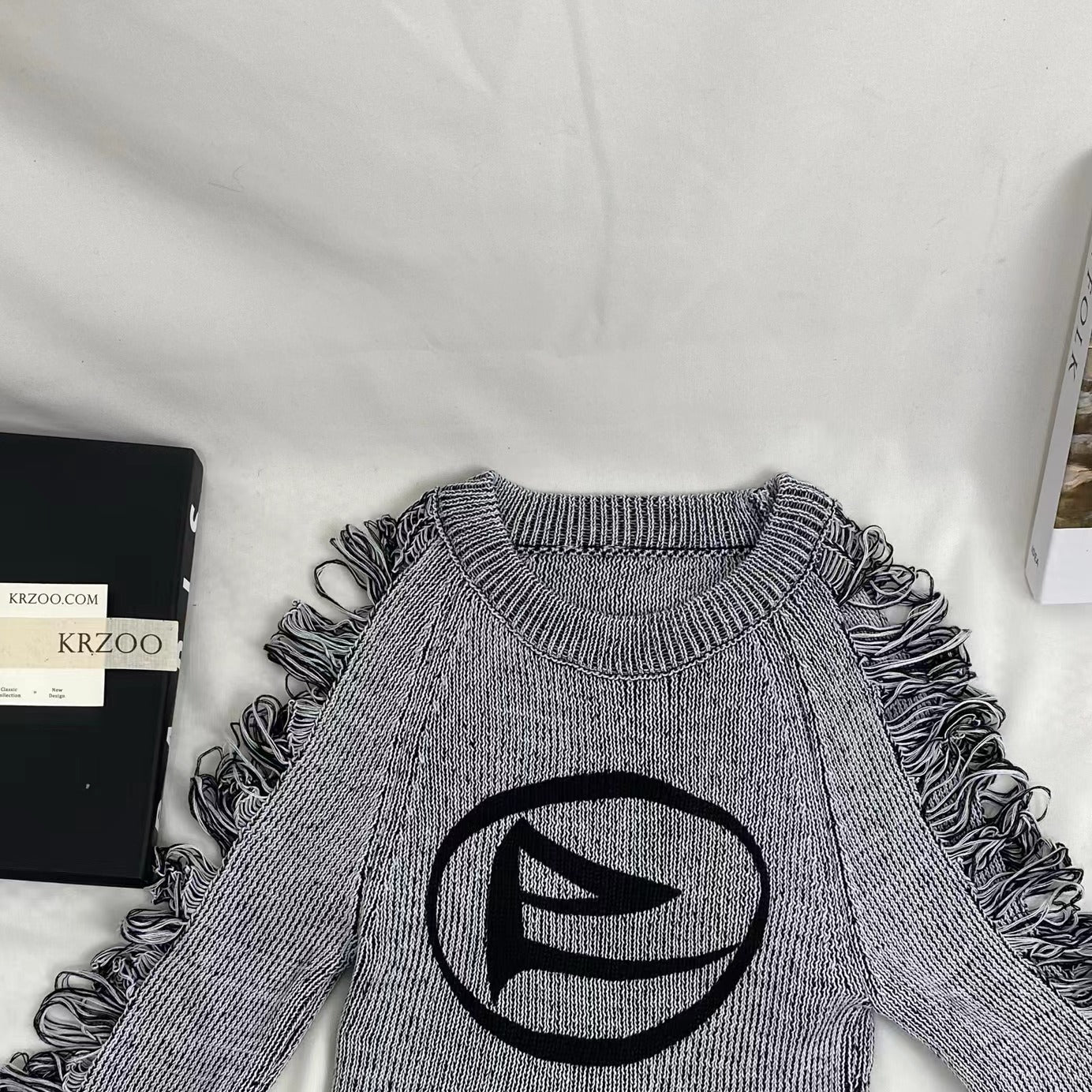 Vintage-Style Ripped Top