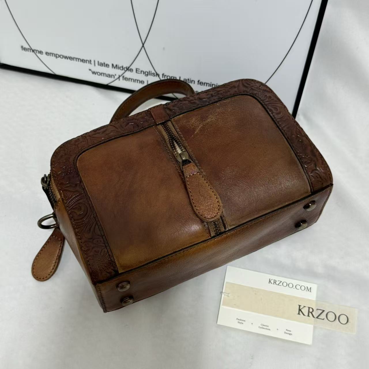 Genuine Leather Shoulder & Crossbody Bag