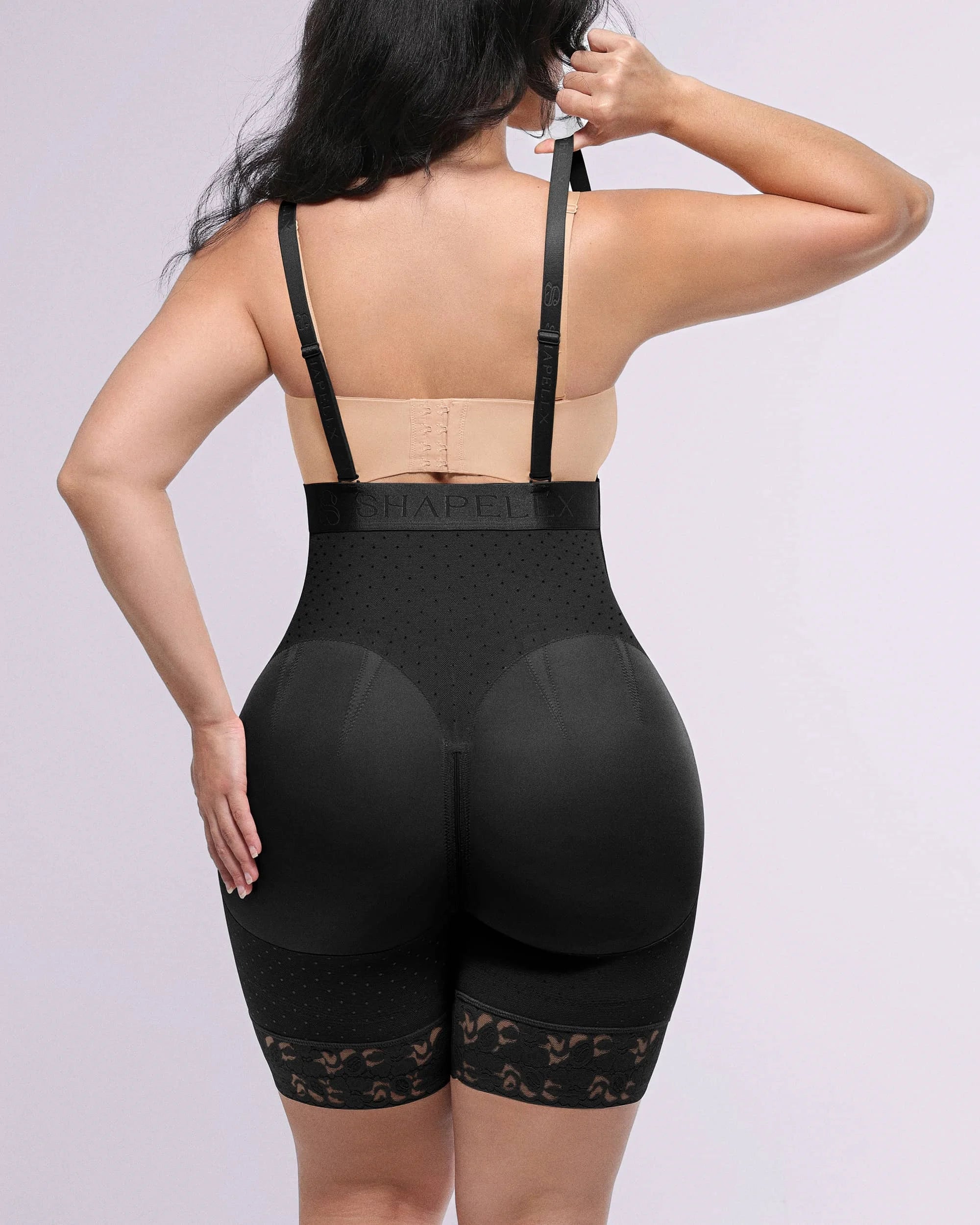 BOOT-YEAHâ„?AirSlim® High-Waisted Polka Dot Short