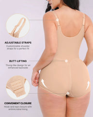 BOOT-YEAHâ„?AirSlim®  Built-in Tummy Control Cincher Brief Bodysuit