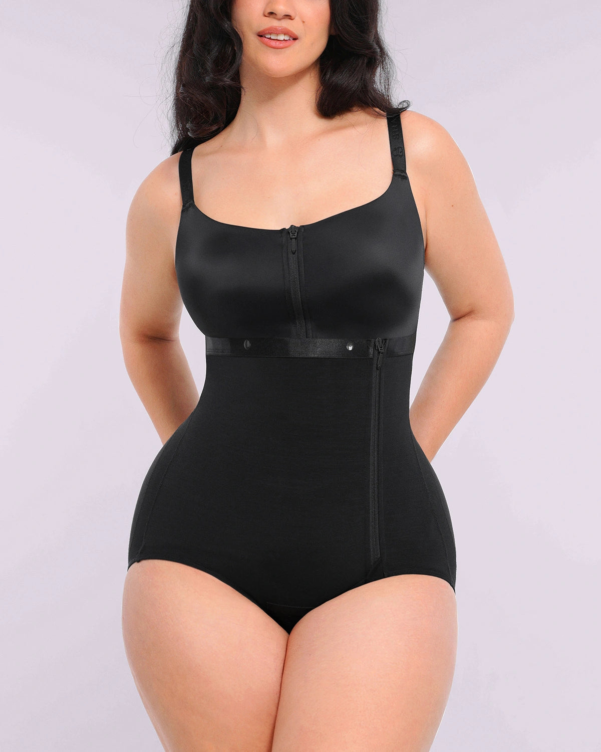 BOOT-YEAHâ„?AirSlim®  Built-in Tummy Control Cincher Brief Bodysuit