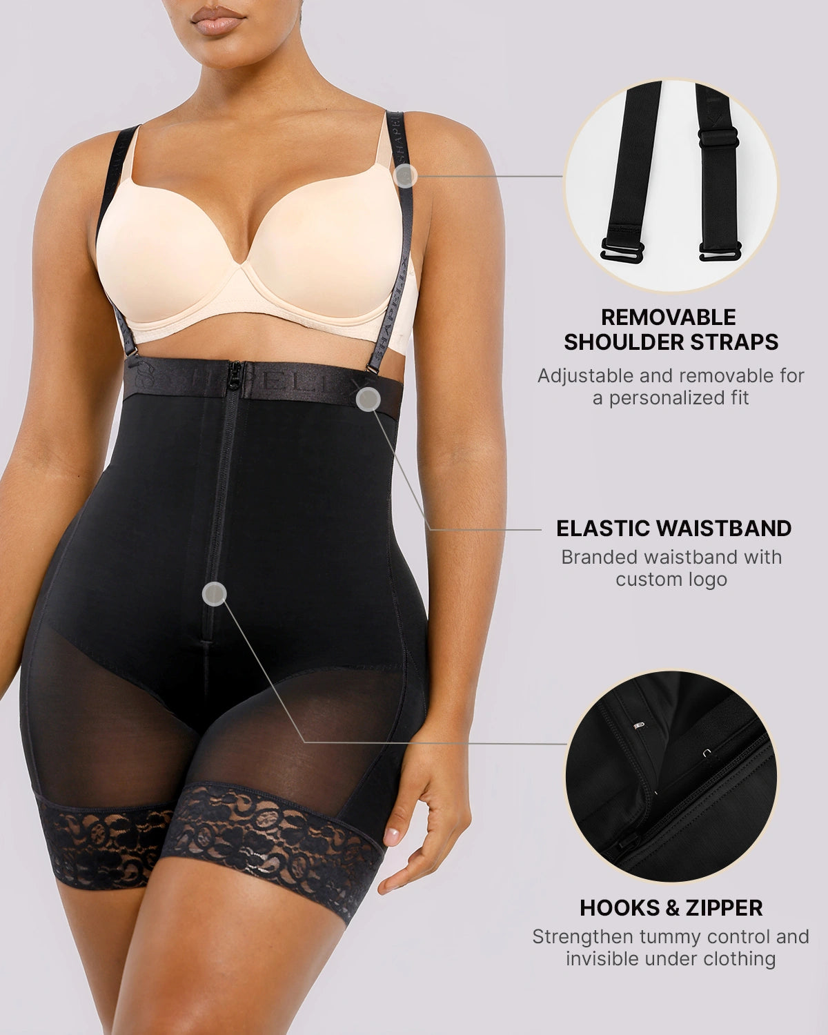 BOOT-YEAHâ„?AirSlim® Firm Tummy Compression Shaping Short