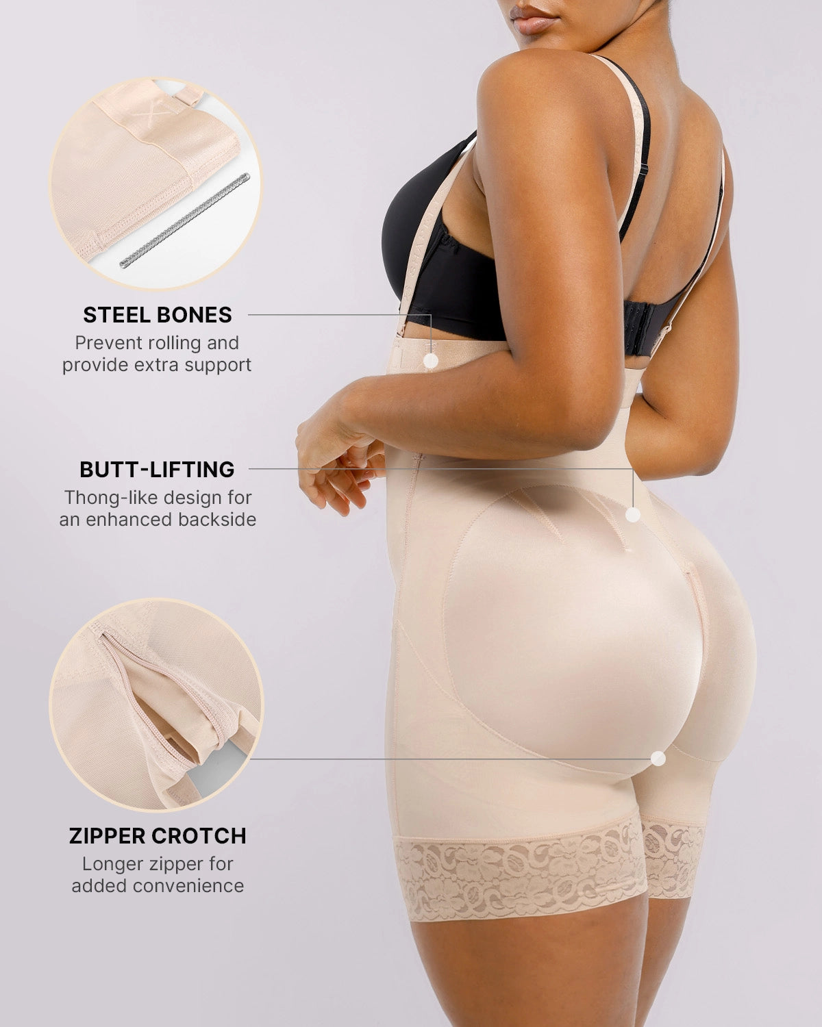 BOOT-YEAHâ„?AirSlim® Firm Tummy Compression Shaping Short