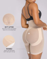 BOOT-YEAHâ„?MeshSmoothâ„?High-Waisted Mid Thigh Short