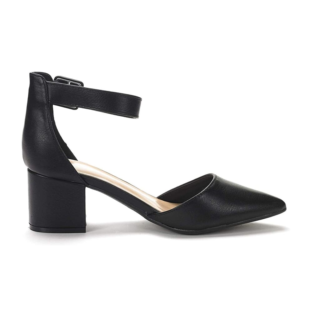 Chunky Low Heel Pumps