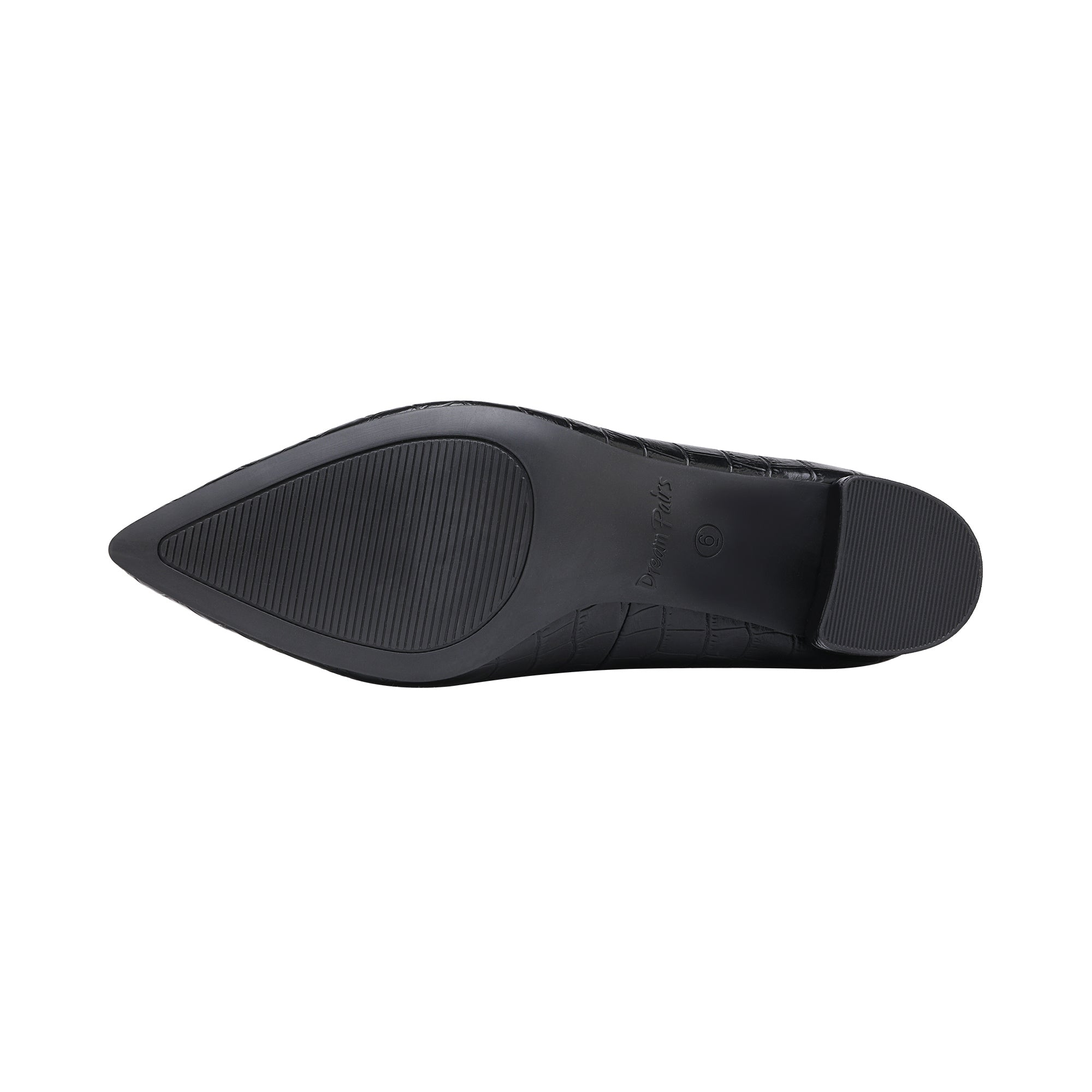 Closed Toe Block Heel Pumps