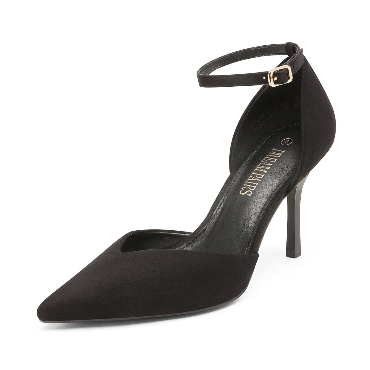 Ankle Strap Pointy Stiletto Pump Heels