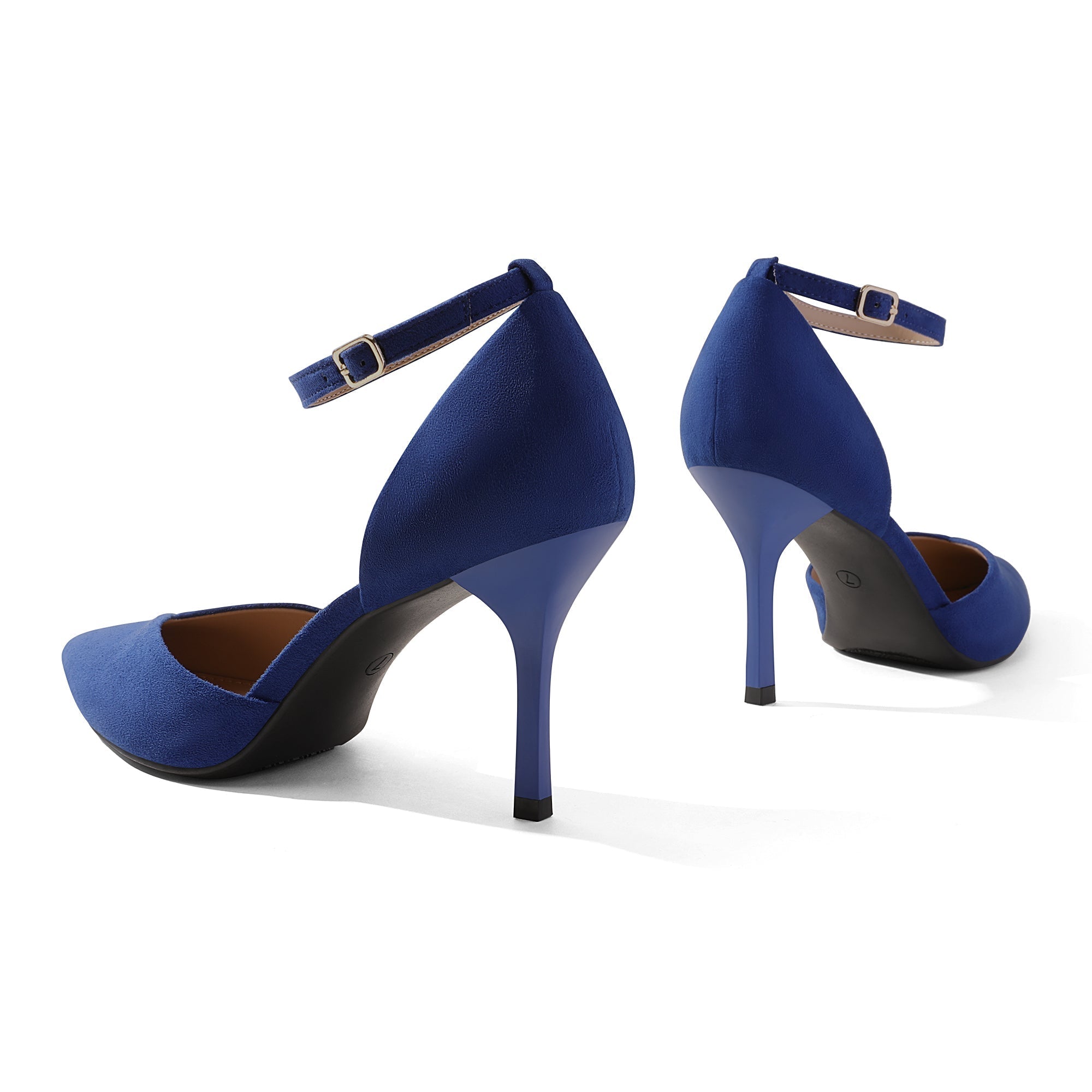 Ankle Strap Pointy Stiletto Pump Heels