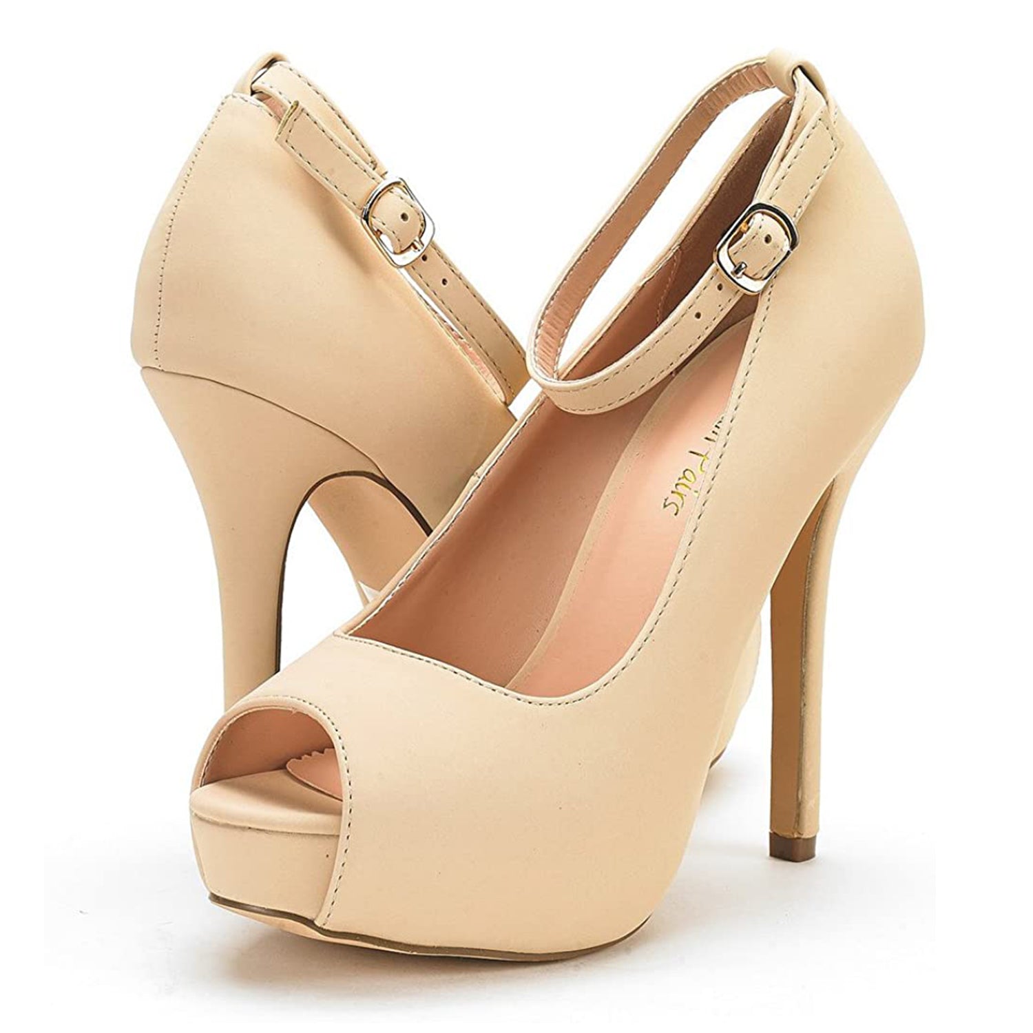 High Heel Platform Dress Pumps