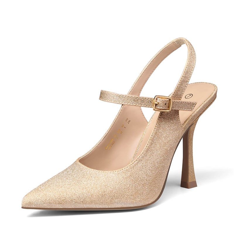 Pointed Toe Stiletto Heels Pumps