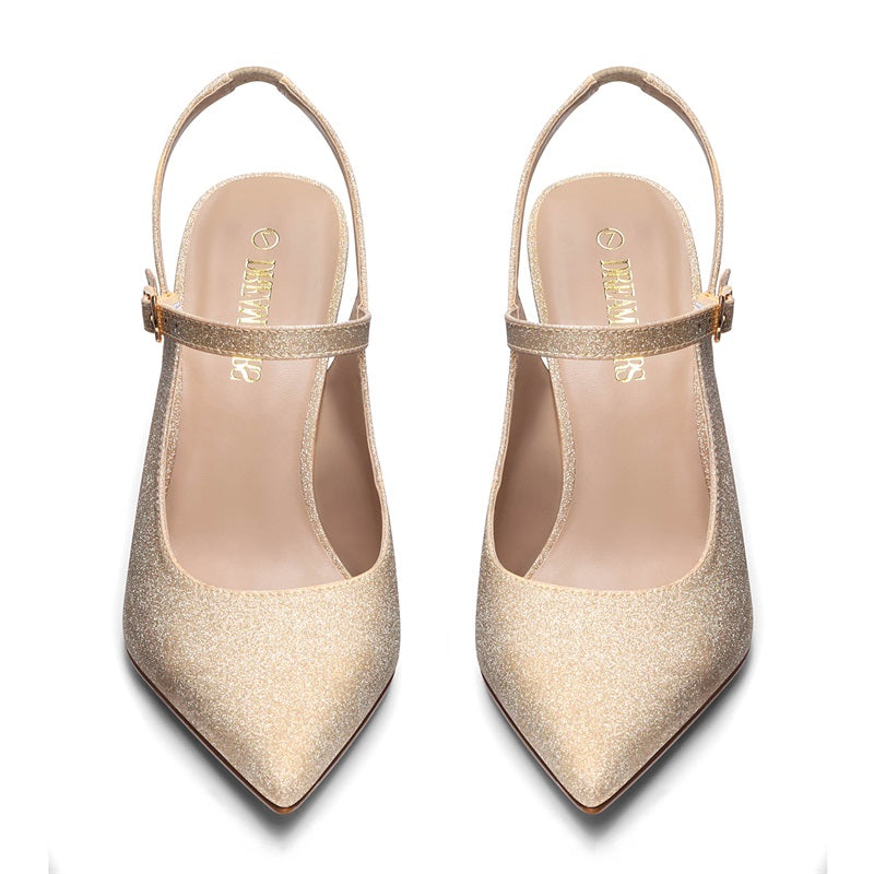 Pointed Toe Stiletto Heels Pumps