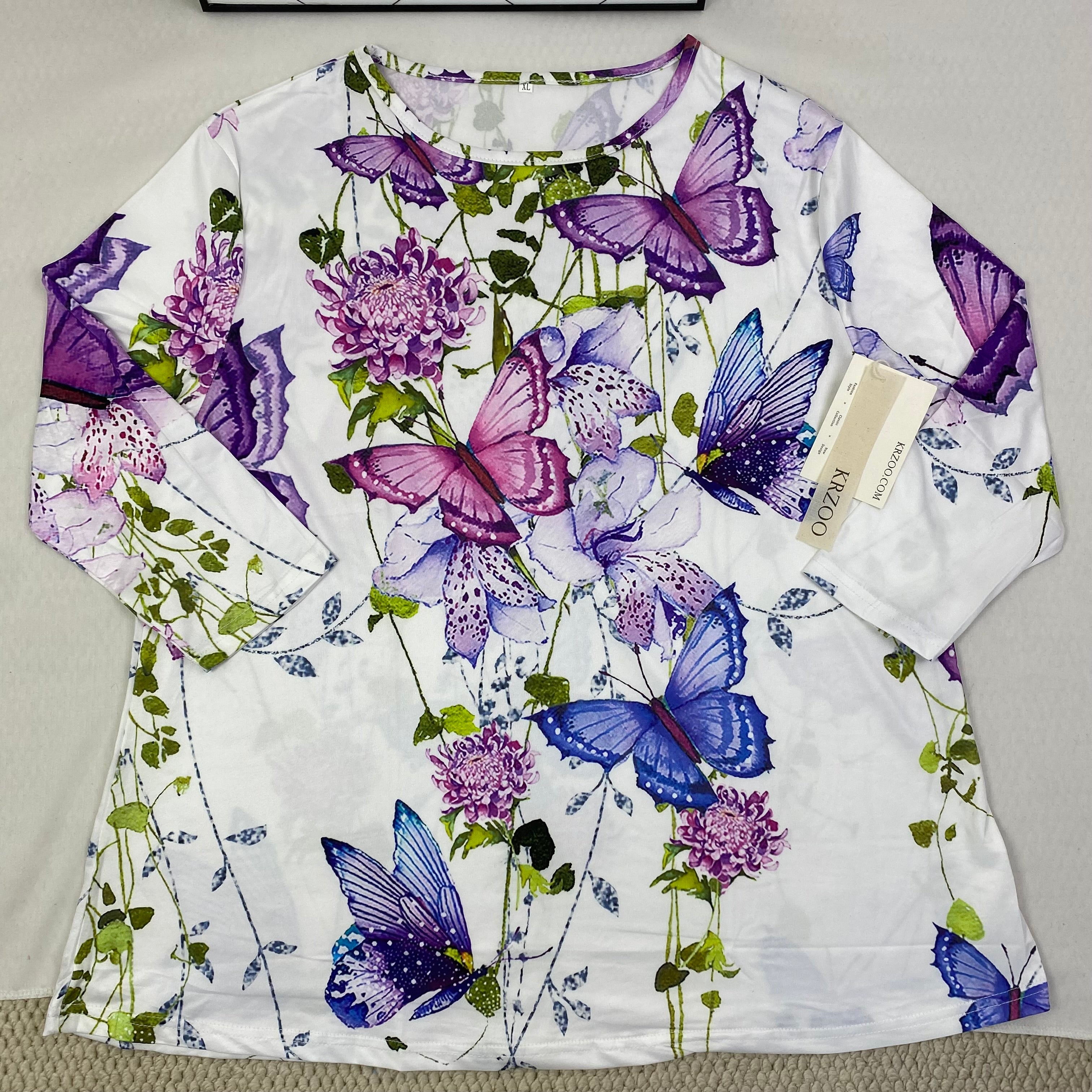 Printed casual top T-shirt