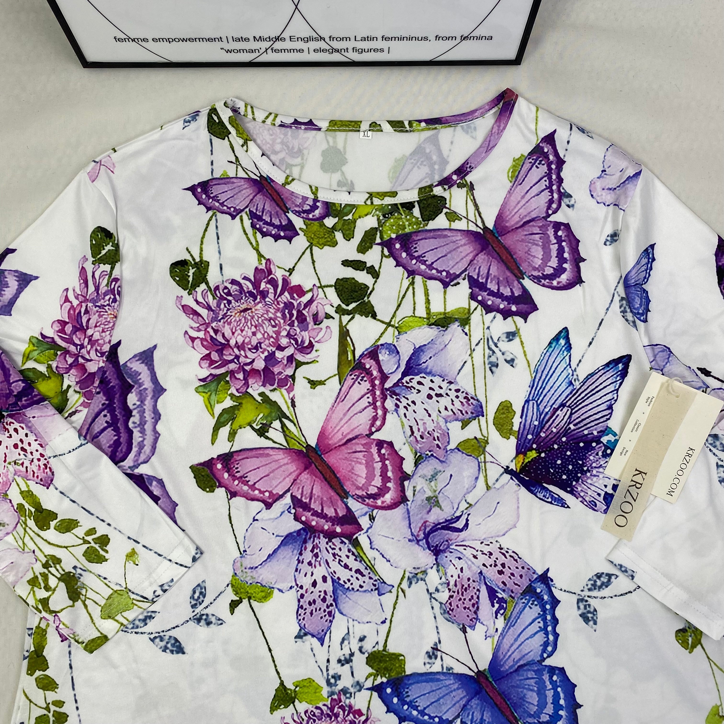 Printed casual top T-shirt