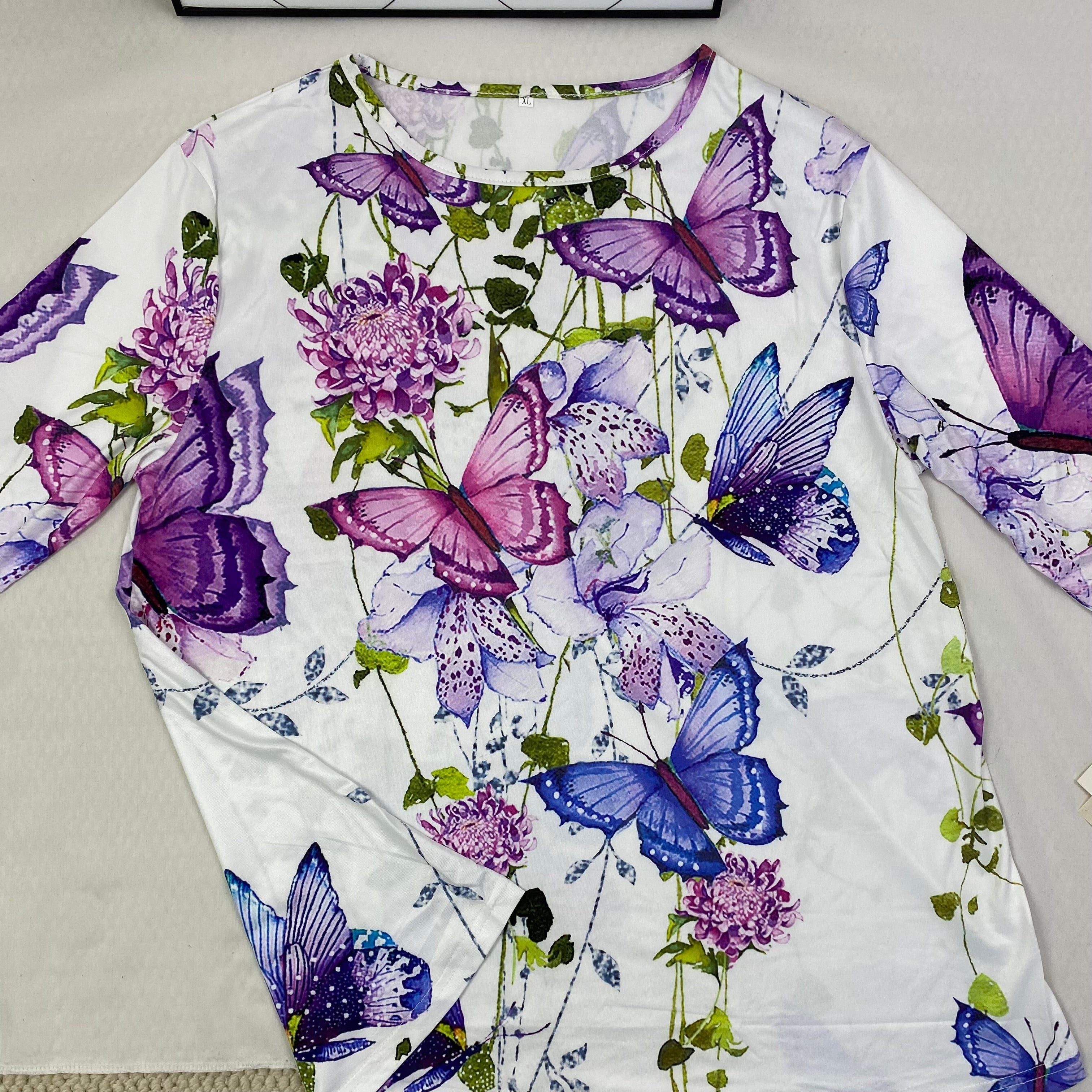 Printed casual top T-shirt