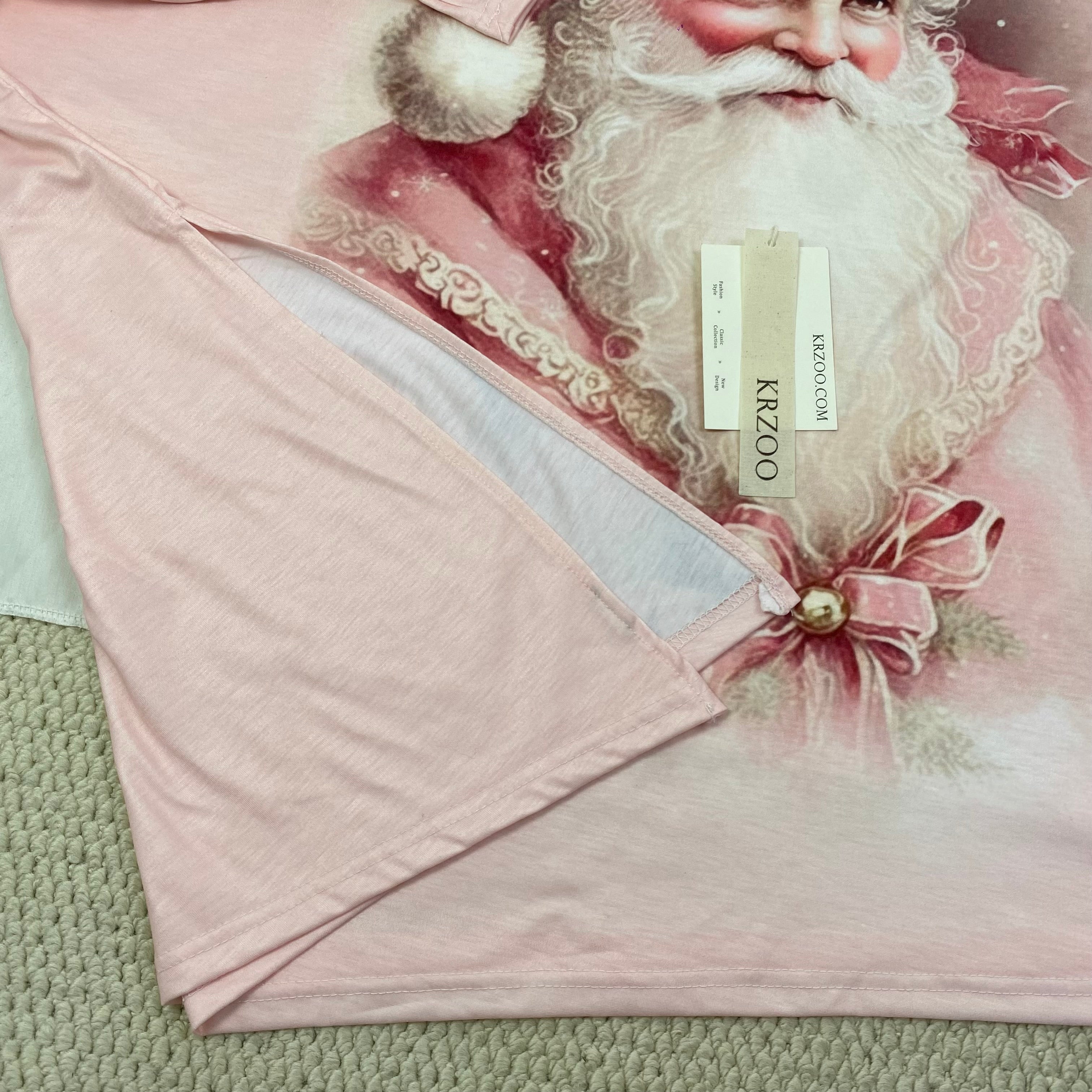 Christmas snowman printed crewneck shirt