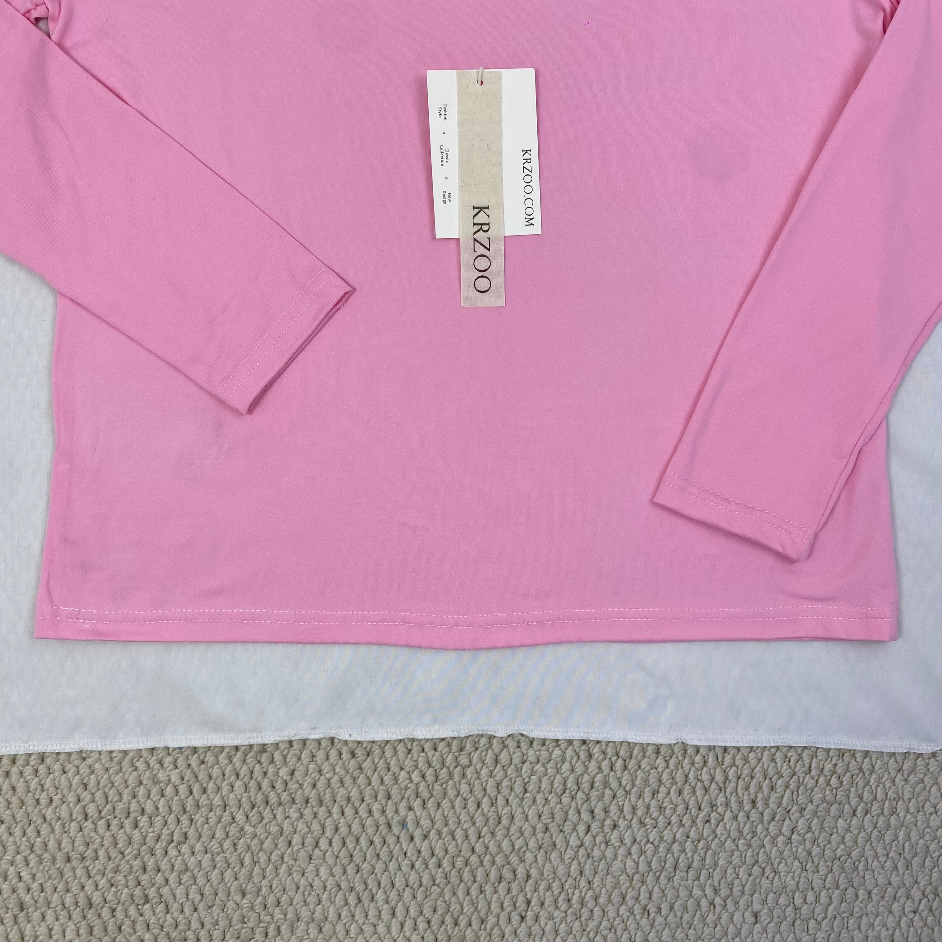 Turtleneck long-sleeved base shirt