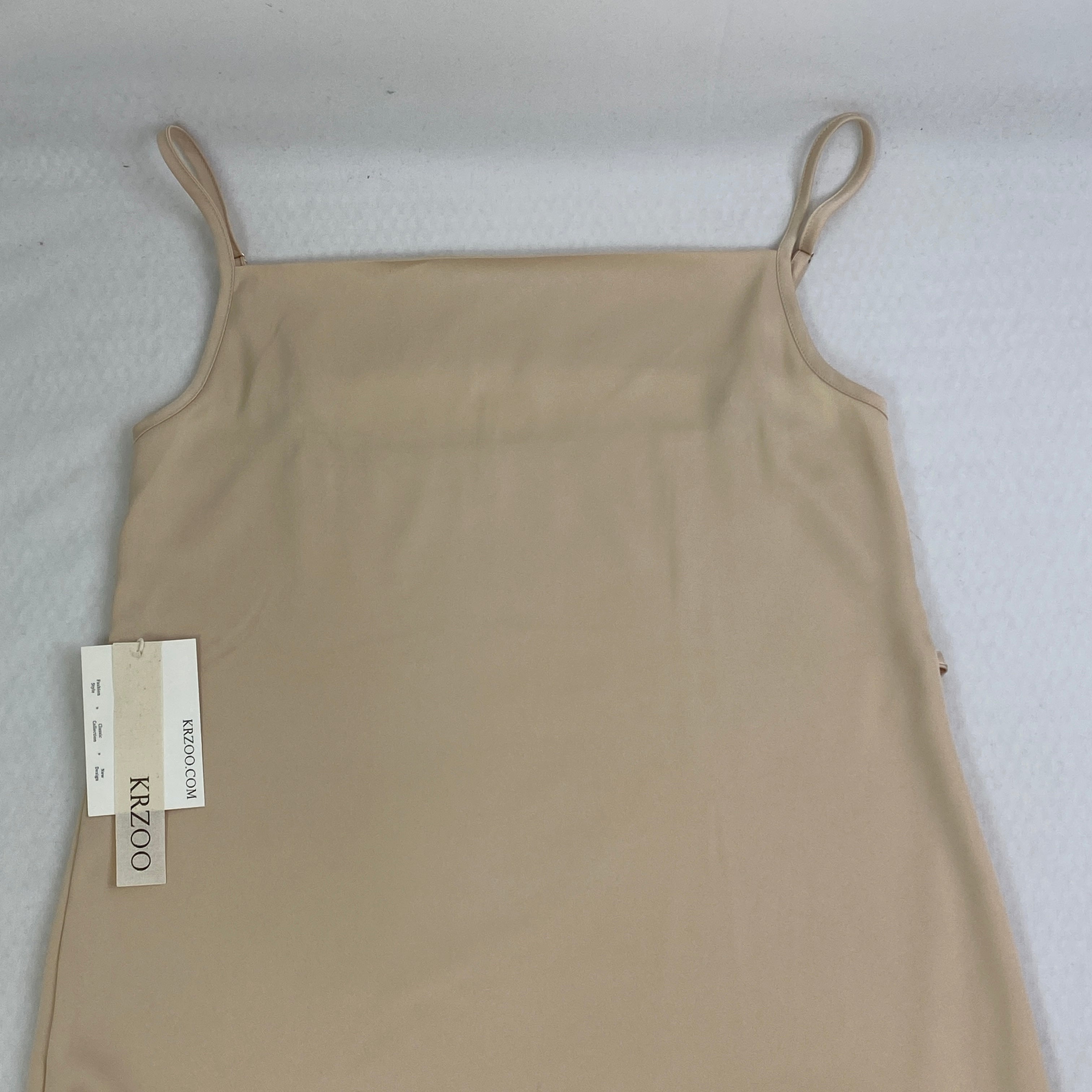 Silk ribbon halter dress