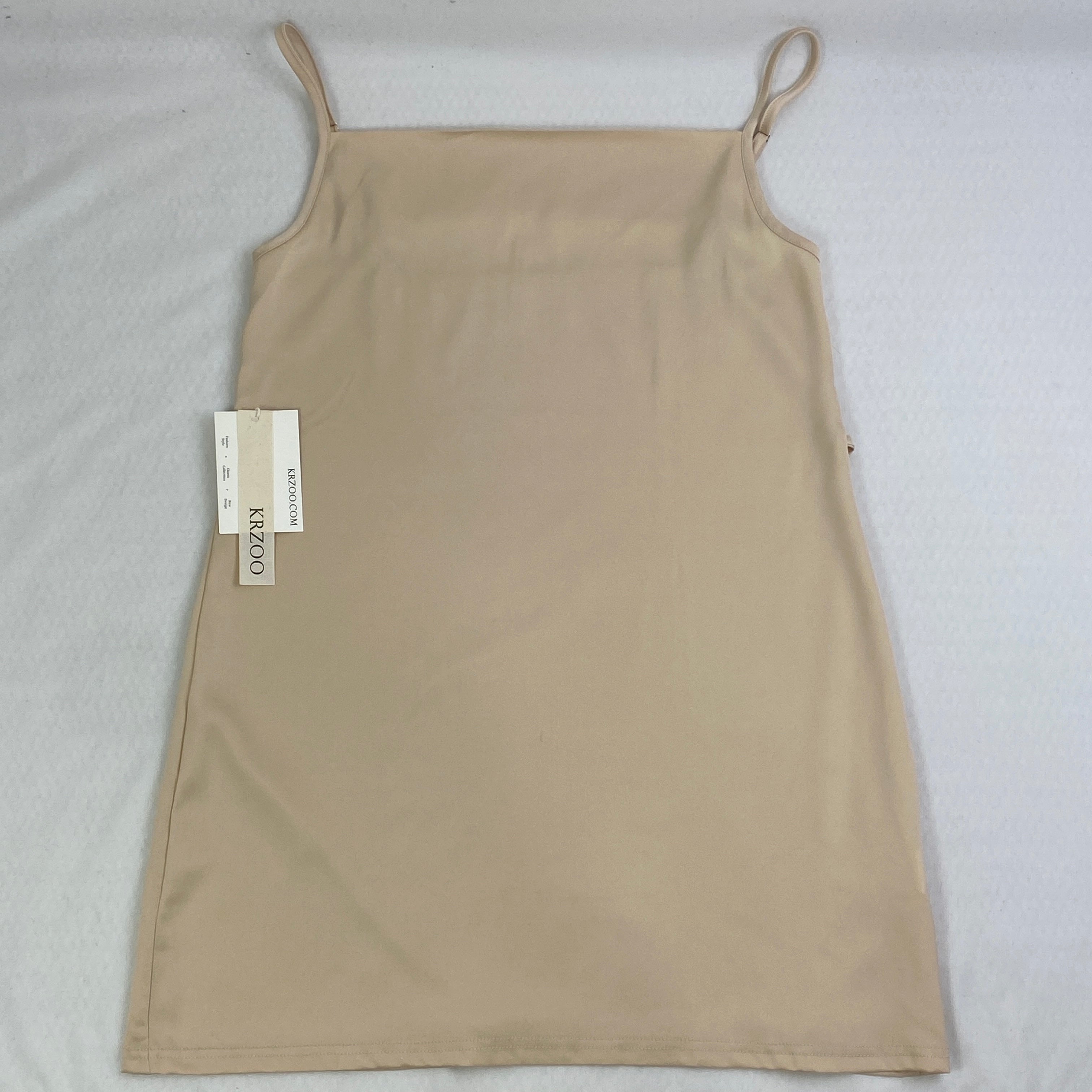 Silk ribbon halter dress