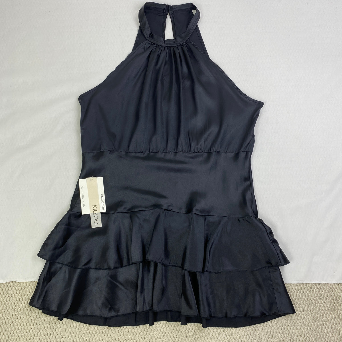 Ruffled-edge dress