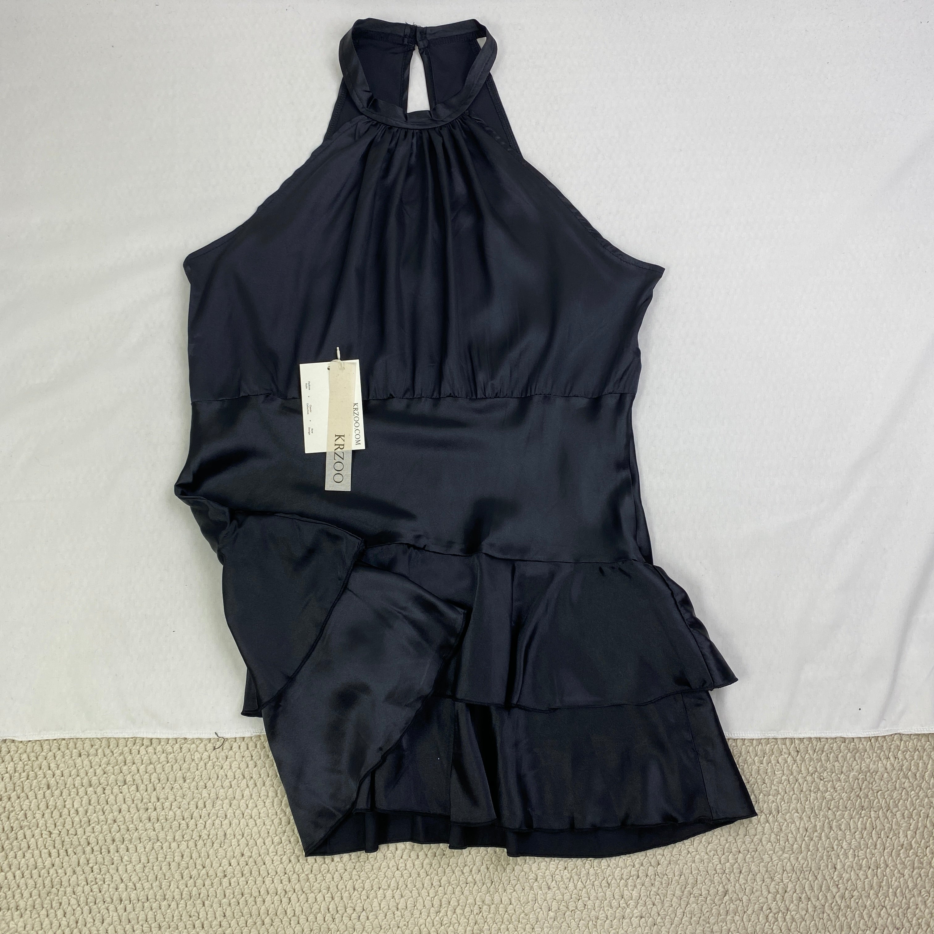 Ruffled-edge dress