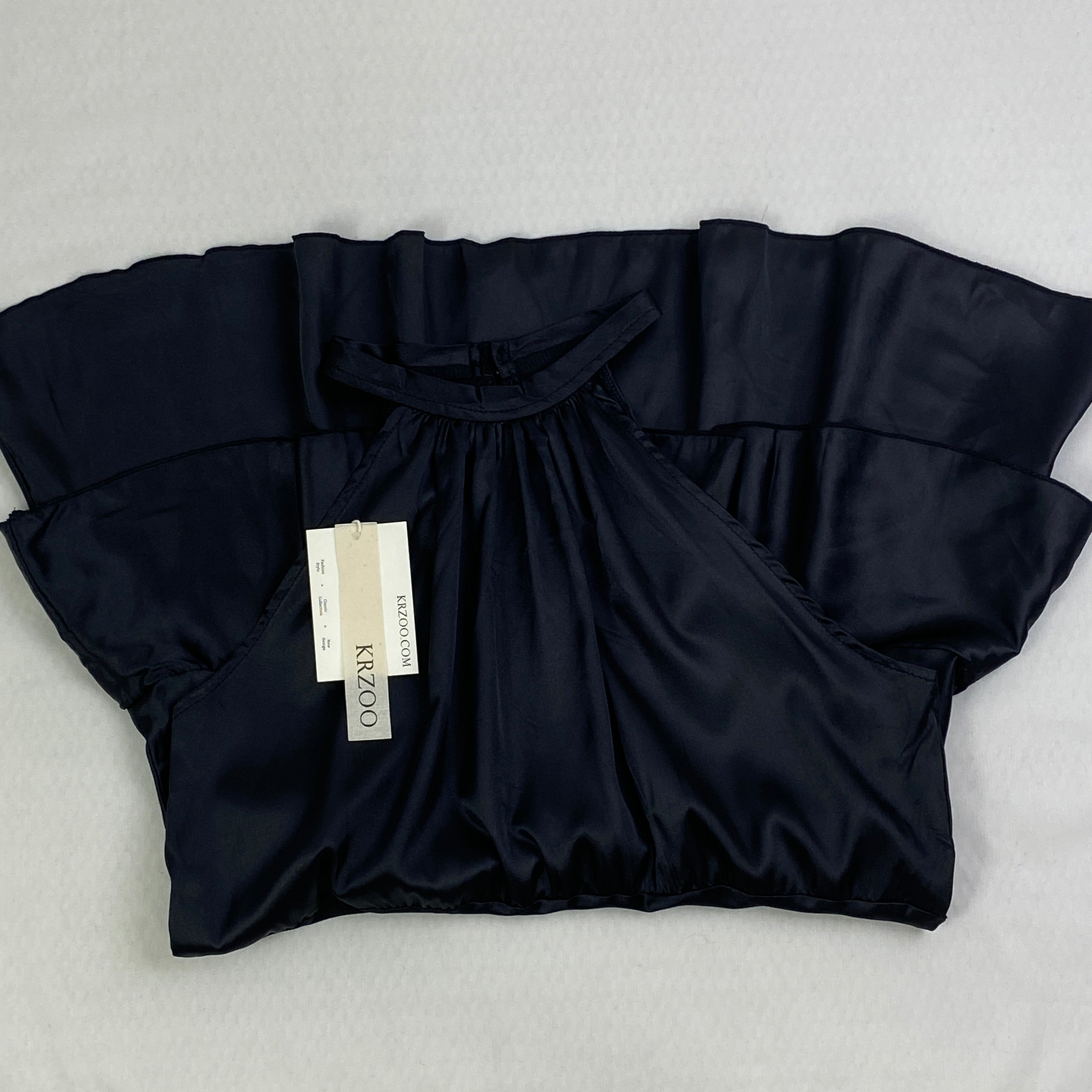 Ruffled-edge dress
