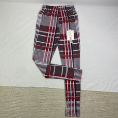 Printed large-sized loose-fitting casual pants