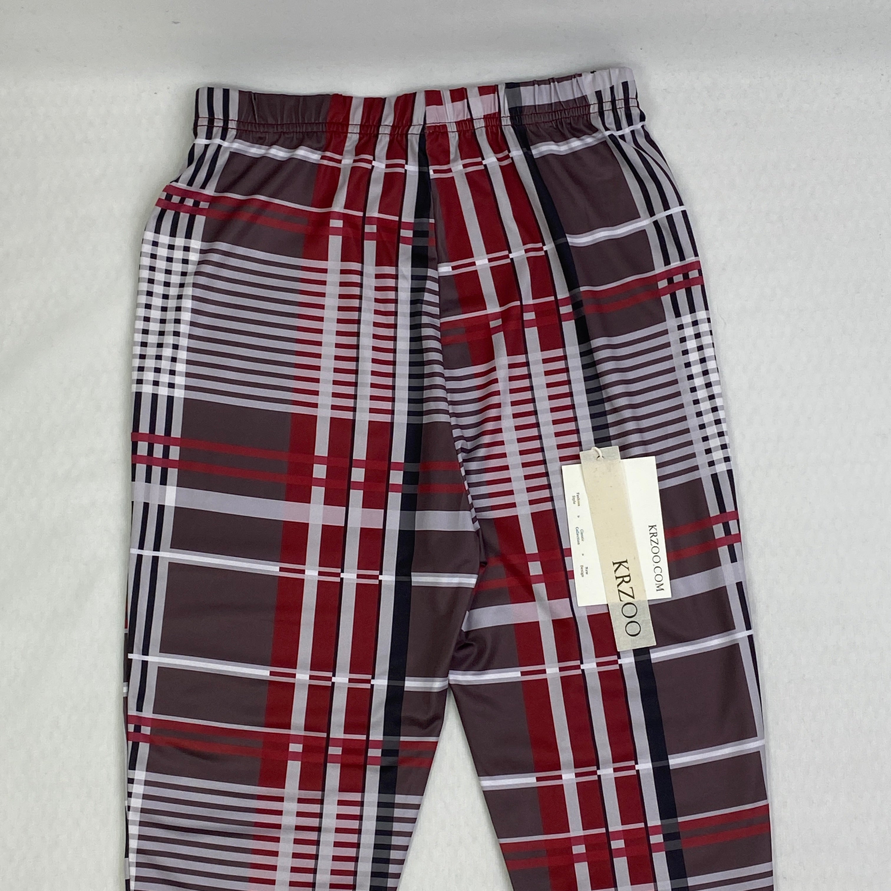 Printed large-sized loose-fitting casual pants