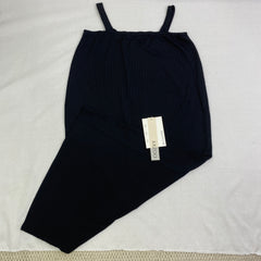 Ribbed short bandeau dress