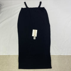 Ribbed short bandeau dress