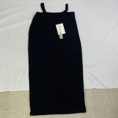 Ribbed short bandeau dress