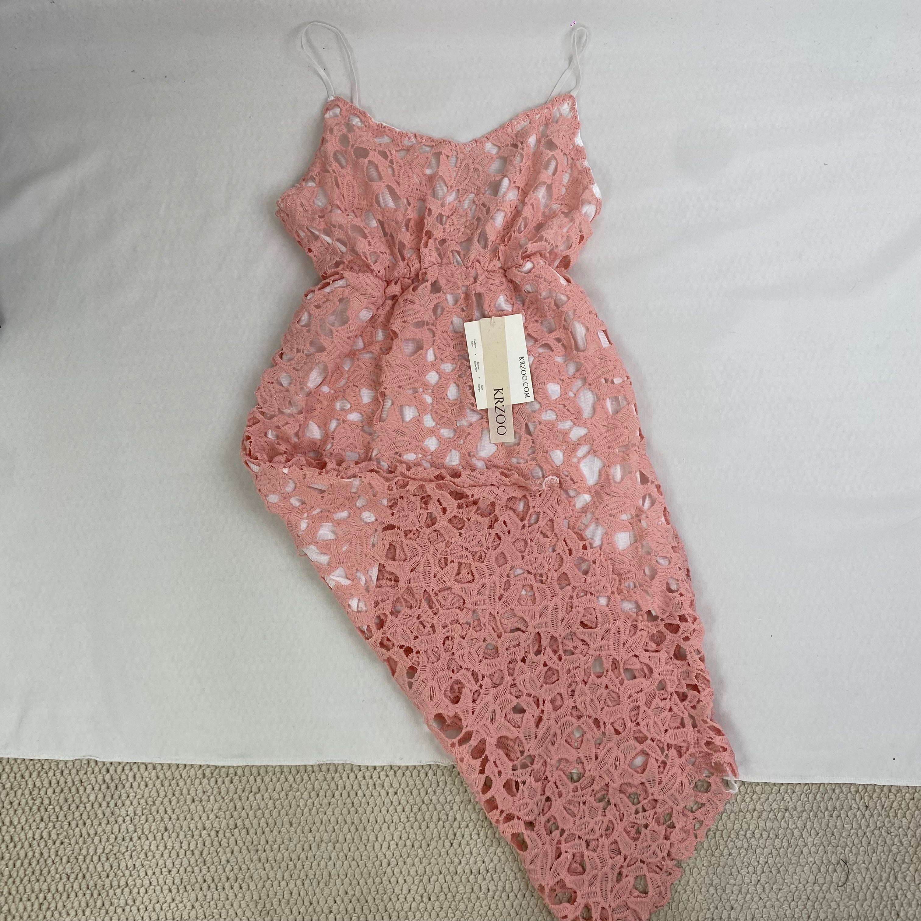 Open-back, backless, casual sleeveless dress