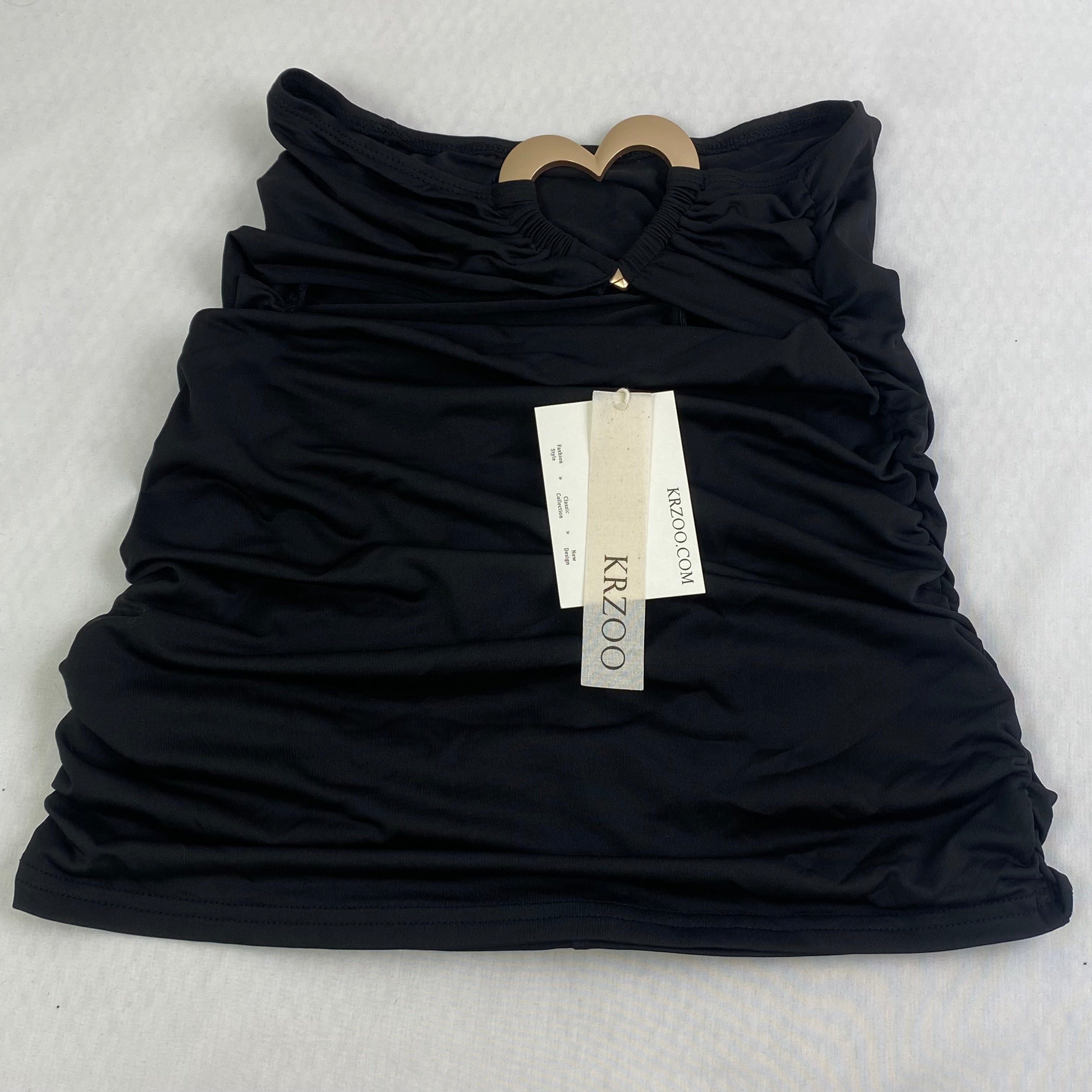 Love Heart Solid Color Split-Piece A-line Skirt