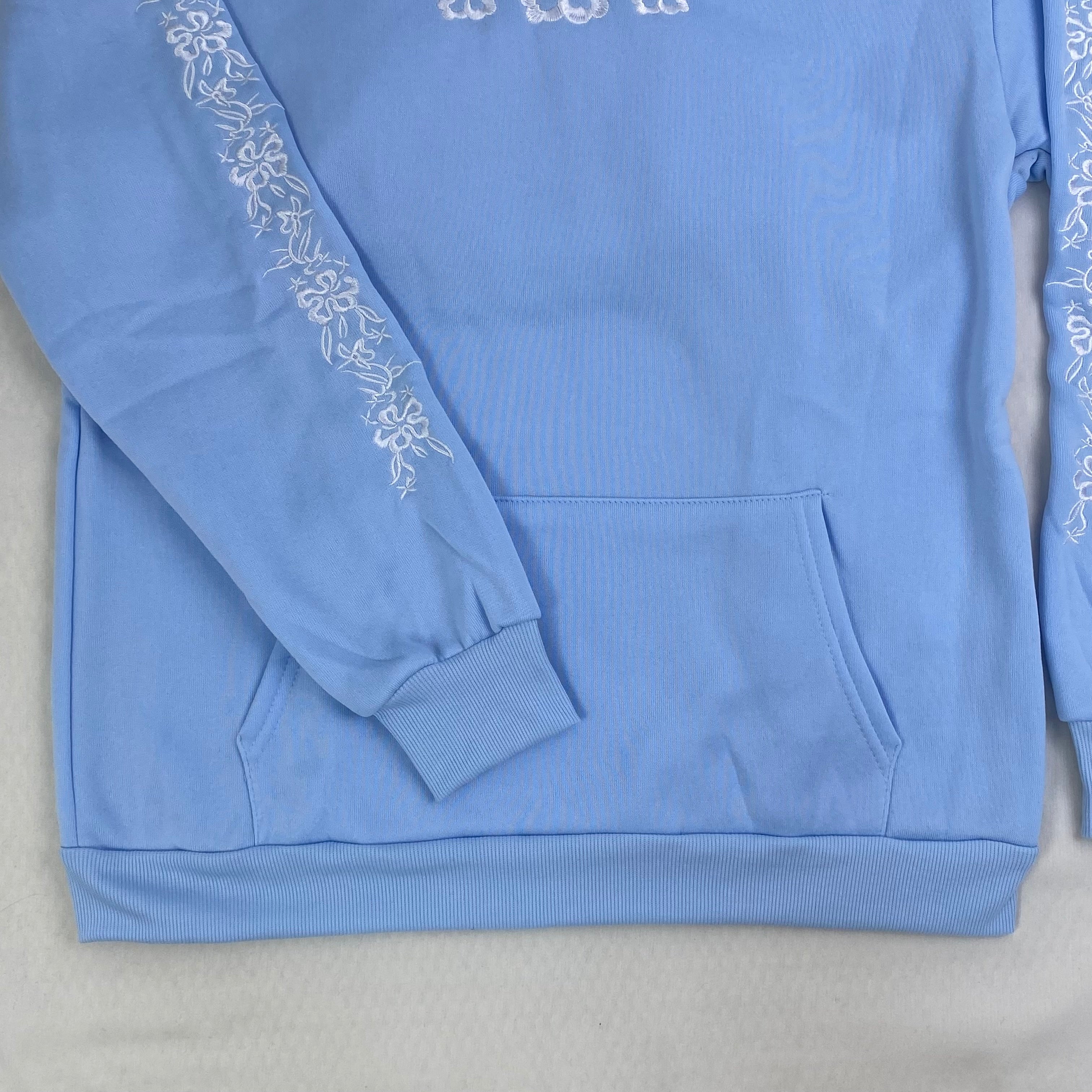 Washed long-sleeved hooded shirt hoodie