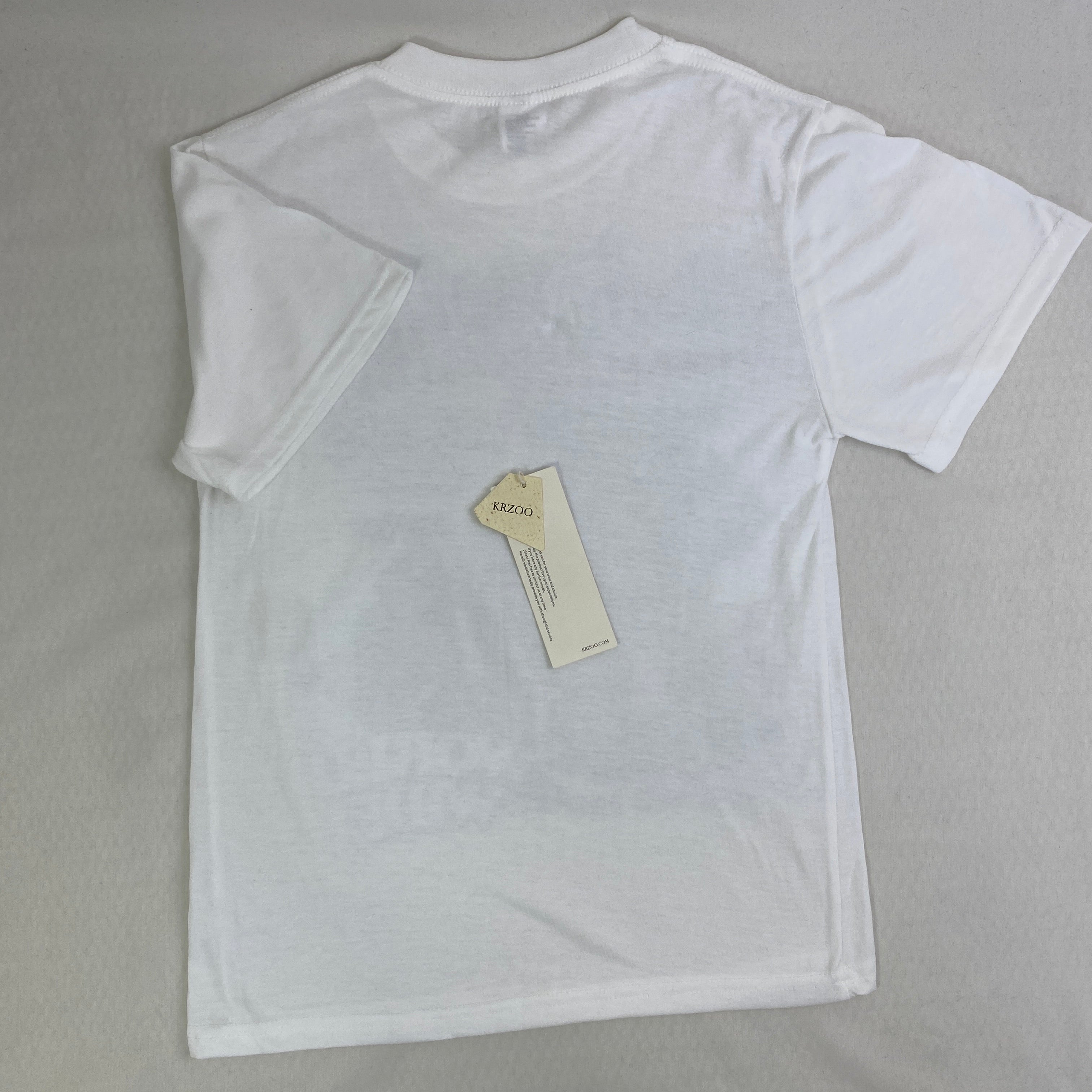 Cartoon-printed loose cotton casual T-shirt