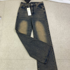 Wide-leg, stretchy and loose fit jeans