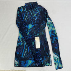 Dyed long-sleeved two-piece dress